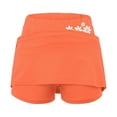 thumbnail image 3 of XIYON Skirts For Women Ladies Mid Rise Culottes With Pockets Athleisure Two New Short Skirts, 3 of 3