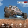 thumbnail image 2 of DEERC 1/14 Fast Brushless RC Car for Adults, Max 46+ mph Off-Road Truck, 4WD Waterproof RC, High Speed Remote Control Car, 2 * 3S Lipo , All Terrain RC Truggy for Snow, Sand & Mud, 2 of 7