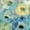 Unframed, variant on Art.com Fresh Teal Flowers II Art Print by Silvia Vassileva, 16" x 16"