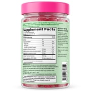 BelliWelli Daily Fiber Gummy Supplement with Probiotics, and Collagen - Watermelon 64 Count