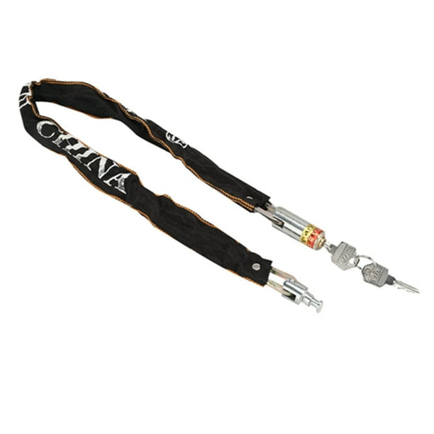 Candado antirrobo para cadena de motocicleta, scooter, bicicleta, silla de ruedas