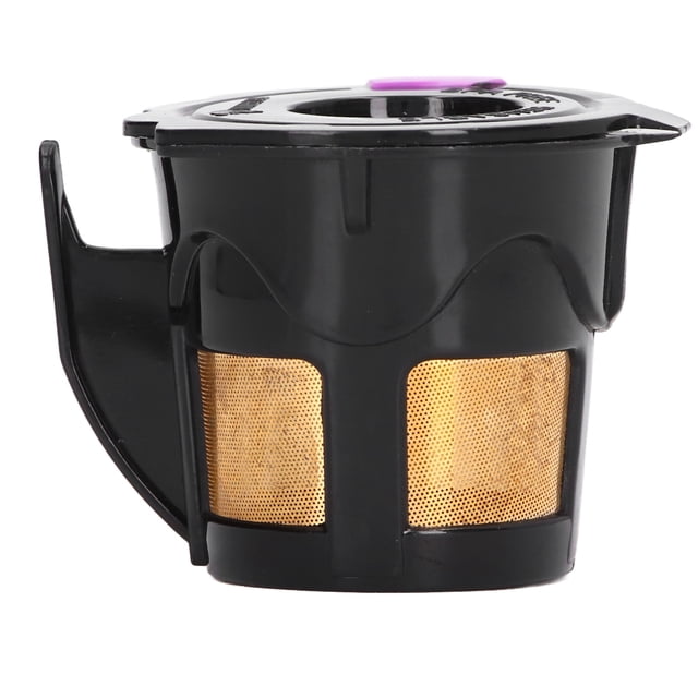 Taza cápsula chapada en oro, filtro de cápsula de café recargable reutilizable para taza grande K200 K300 K350 K360 K400