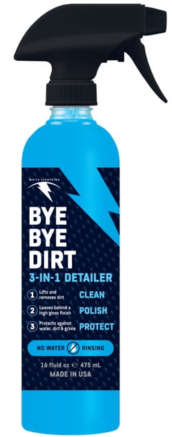 White Lightning Bye Bye Dirt 3-in-1 Detailer, Cleans, Polishes and Protects