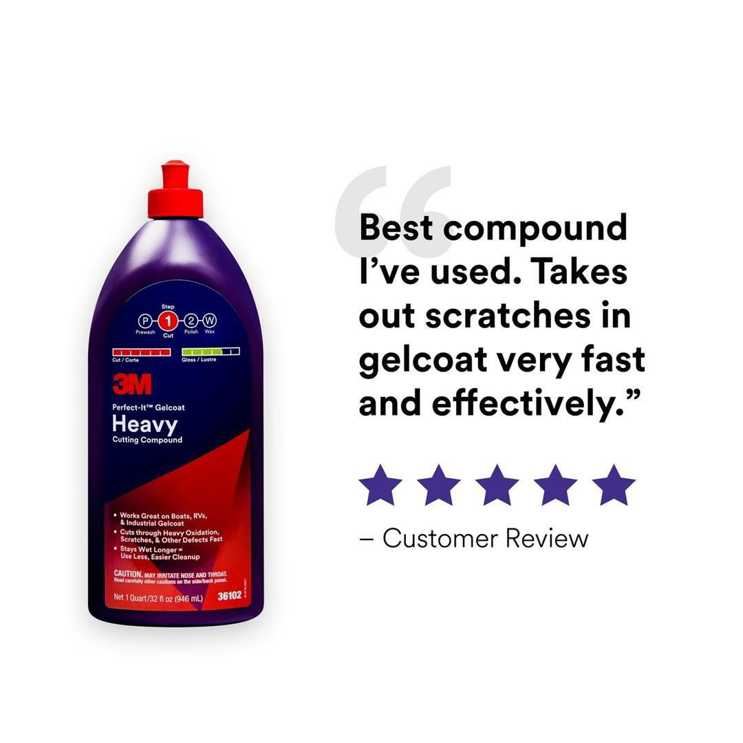 3M PERFECT-IT Gelcoat Heavy Cutting Compound