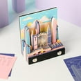 thumbnail image 4 of Bloc-Notes 3D, Calendrier Urbain 3D 2026, Bloc-Notes en Papier Architecture Urbaine Tridimensionnelle, Pièce à Découper, 4 of 7