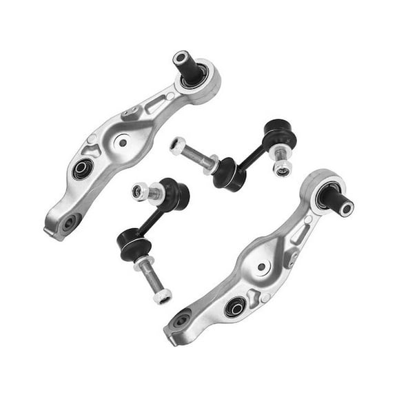 Front Control Arm and Sway Bar End Link Kit - Compatible with 2007 - 2012 LS460 2008 2009 2010 2011