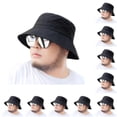 thumbnail image 2 of Minnieouse Poliéster Manténgase cómodo y fresco en sombreros de pescador livianos Sombreros de amplia aplicación para hombres negro tamaño negro tamaño estándar 10piezas, 2 of 6