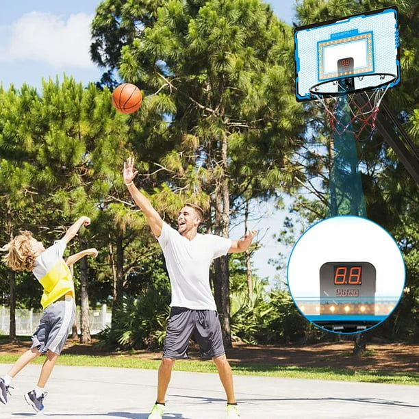 Hot Bee Panier de basket d'intérieur pour enfants, cadeau de sport, garçon 8-12 ans, mini panier de basket pour chambre