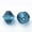 Teal, variant on 1000pc Transparent Acrylic Beads Bicone Mixed Color 4x4mm Hole: 1.5mm