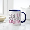 thumbnail image 4 of CafePress - Some Bunny Loves Me Mug - 11 oz Ceramic Mug - Novelty Coffee Tea Cup, 4 of 4