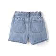 thumbnail image 2 of The Children's Place Girls Paperbag Waist Shortie Jean Shorts, Sizes 4-16, 2 of 3