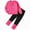 H226-Hot Pink, variant on TOWED22 Girls Fall Outfits Long Sleeve Shirts Cute Graphic Outfit Pants Set Baby Toddler Girl Clothes,Light Purple,3-4 Y