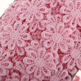 thumbnail image 3 of 15 Yardas 25 Mm De Ancho Flor De Margarita Decoración De Encaje Y Adornos Para Disfraz Decoración De Ropa Para El Hogar Adorno Suministros De Costura Rosado Soledad Cinta con ribetes de encaje de flor de margarita, 3 of 7