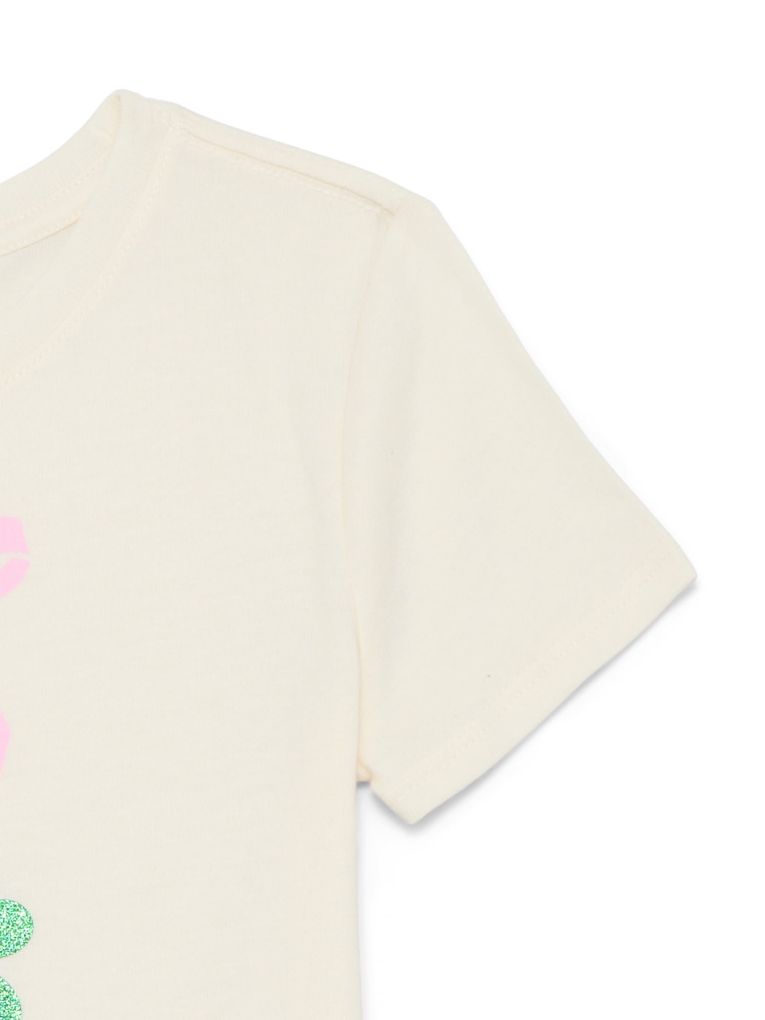 St. Patrick’s Day Girls Short Sleeve T-Shirt from Way To Celebrate, Sizes 4-18
