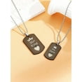 thumbnail image 5 of QQTDFG 2pcs/set Couples Crown Heart Love Glow In The Dark KING & QUEEN Charm Necklace-default, 5 of 8