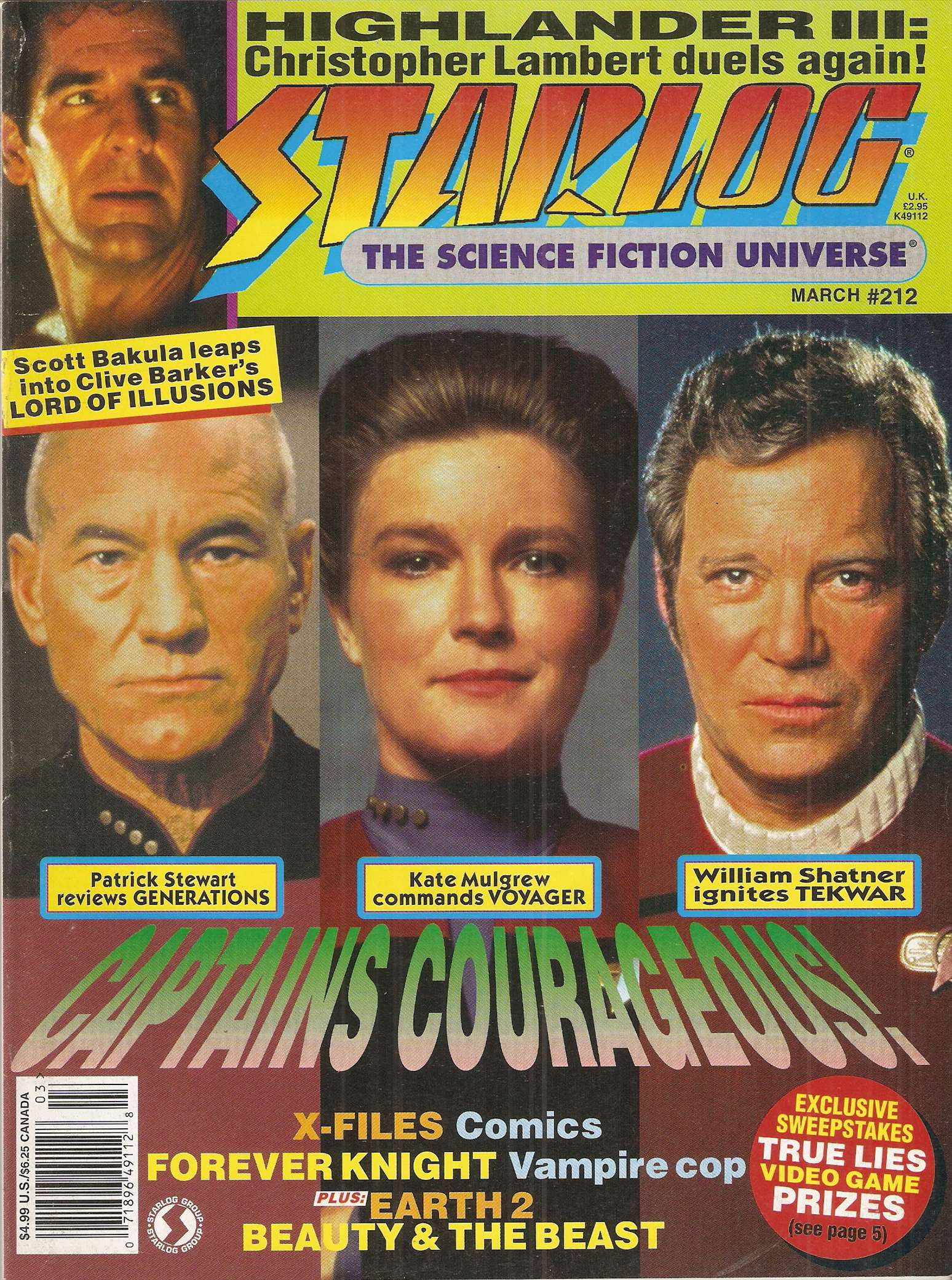 Starlog Comic Collection Starlog #212 VF ; Starlog Comic Book - Walmart.com