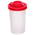 thumbnail image 2 of Oleegame 1PC Produce Storage Camping Picnic Outdoor Kitchen Lunch Box Travel Set Red Lid Plastic Airtight Divider Red, 2 of 9