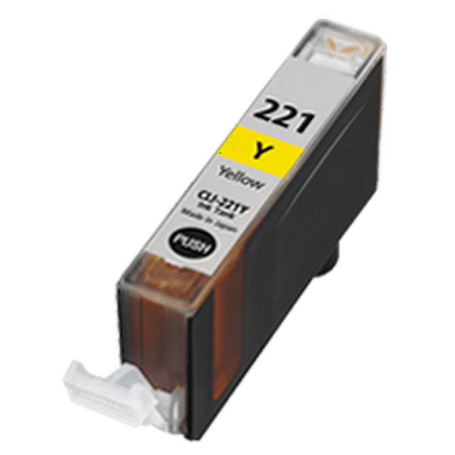 Zoomtoner Compatible CANON CLI221Y INK / INKJET Cartridge Yellow for Canon Pixma MP-620B