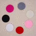 thumbnail image 4 of Sonducket 20 piezas de almohadilla de tela redonda DIY artesanía hecha a mano parche básico Color sólido Manual ropa accesorios de joyería Ropa, zapatos y accesorios Miscelánea Rosa 3cm Sonducket AP015634-02, 4 of 6
