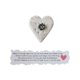 thumbnail image 1 of Corazón de bolsillo Joykith | Corazón de oración | Pequeño corazón de arcilla | Regalo inspirador | Contiene un mensaje de abrazo y piedras brillantes para mayor comodidad., 1 of 4