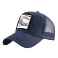 thumbnail image 1 of VACIGODEN Animal Embroidery Mesh Baseball Cap Wolf Hip-Hop Trucker Hat Tiger Men Women Snapback Fox Breathable Streetwear GorrasAdjustable Gao Jinjia LED, 1 of 2