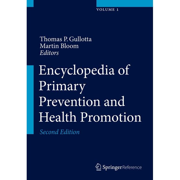 Enciclopedia de Prevención Primaria y Salud – Springer