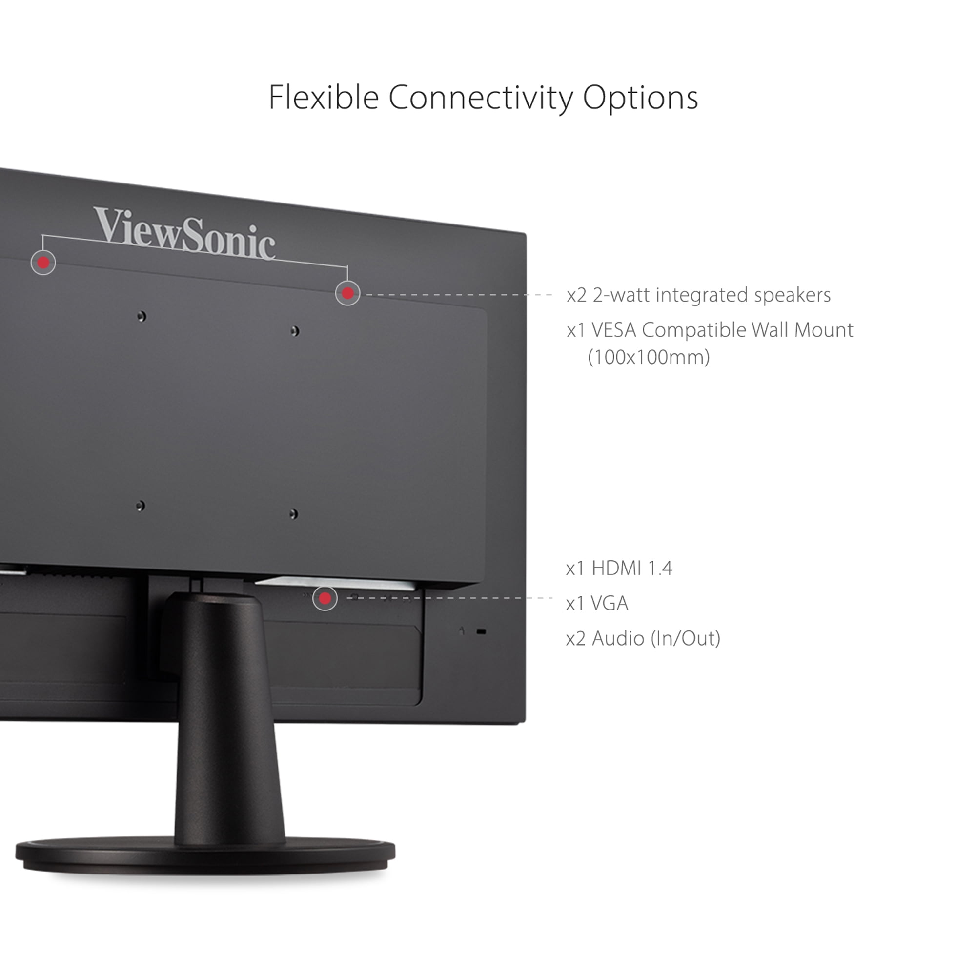 ViewSonic VA2247-MH 22" 1080p Monitor - AMD FreeSync
