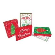 Holiday Time 5PK Leisure Merry Christmas Folding Gift Box