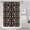 Galaxy Des, variant on Rustic Plaid Shower Curtain 72" x 72" - Farmhouse Style Checkered Bathroom Decor - Premium Polyester Waterproof & Fade-Resistant with Metal Grommets & Hooks