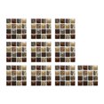 thumbnail image 1 of 3D Mosaic DIY Self-adhesive Wall Sticker Waterproof Ceramic Tiles Film 10x10cm, 1 of 6