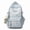 Blue, variant on Neutral Tone Japanese Academy Nylon Daypack, 15.6 Inch Laptop Pocket Rucksack, Stain-Resistant Tear-Proof Carryall for Daily Travel Errands, 18.11 Inch (Grey)