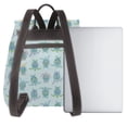 thumbnail image 3 of Easygdp Sea Turtle Mochila de Cuero para Mujeres, Bolso de Hombro, Bolsos de Mano de Moda para Trabajo y Viajes, 3 of 4