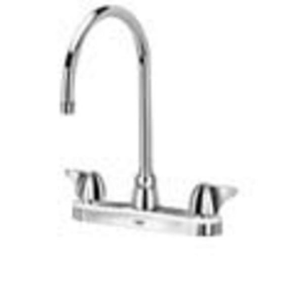 Zurn Z871c3 Xl Hs Gooseneck Lead Free Double Handle Kitchen Faucet