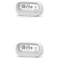 thumbnail image 1 of Naiovety LCD Reloj digital Termómetro Calendario Temperatura Humedad Medidor Alarma Hogar Funciona con pilas Multifuncional Type1 NO1, 1 of 6