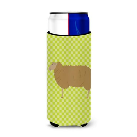 

Carolines Treasures BB7803MUK East Friesian Sheep Green Michelob Ultra Hugger for Slim Cans