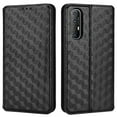 thumbnail image 1 of For Oppo Reno3 Pro 5G/Find X2 Neo Anti-scratch Wallet Stand PU Leather Shell Imprinting Rhombus Phone Case, 1 of 5