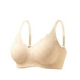 thumbnail image 4 of Seamless Wireless Bra for Women with Support No Underwire Full Coverage Push Up Bras Full Coverage Comfortable Everyday Bra, 4 of 5