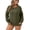 Green, variant on Female Sweater Elegant Boatneck Long Sleeve Everyday Wear Knit Top