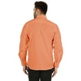 thumbnail image 5 of Bestman Long Sleeve Cotton Flex Shirt For Mens Button Down W/ Patch Pocket Office Wear, 5 of 7