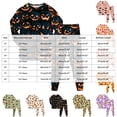 thumbnail image 3 of NOEGOEU Kids Boys Girls Halloween Pajamas Long Sleeve Top and Pants Sleepwear Set 2-9Y (Green,2-3 Years), 3 of 7