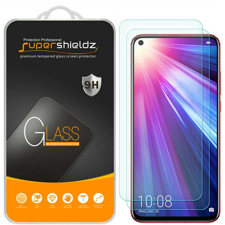 [2-Pack] Supershieldz for Huawei Honor View 20 Tempered Glass Screen Protector, Anti-Scratch, Anti-Fingerprint, Bubble Free