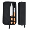 thumbnail image 1 of S SERENABLE BBQ Tools Set Outdoor Barbecue Accessories Barbecue Utensil Tool for Men Dad 2PCS, 1 of 9