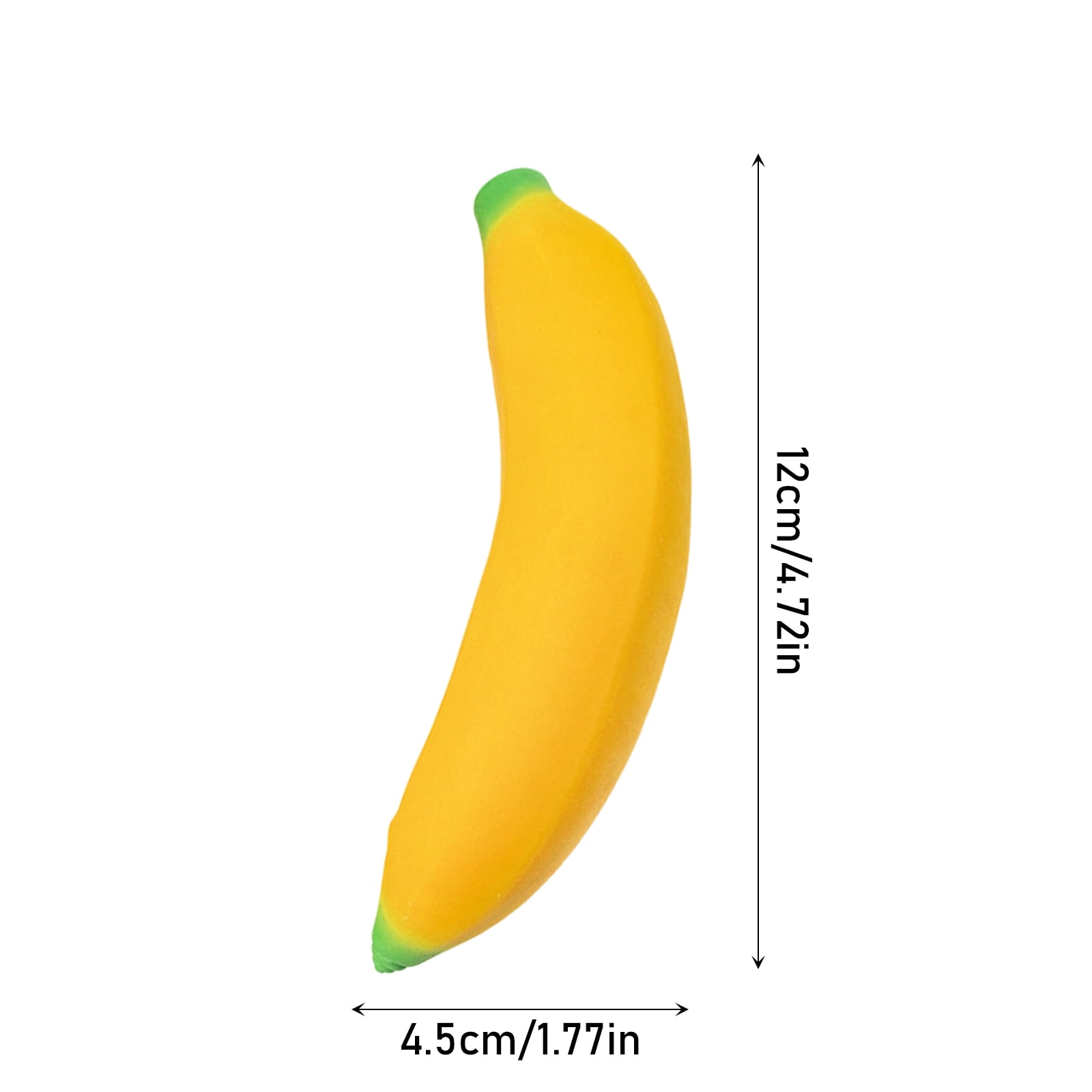 Squeezy BANANA Sensory Toys, Slow Rising Squishy Relief Soft Tress Relief & Fidget Toys, Fruit Toys