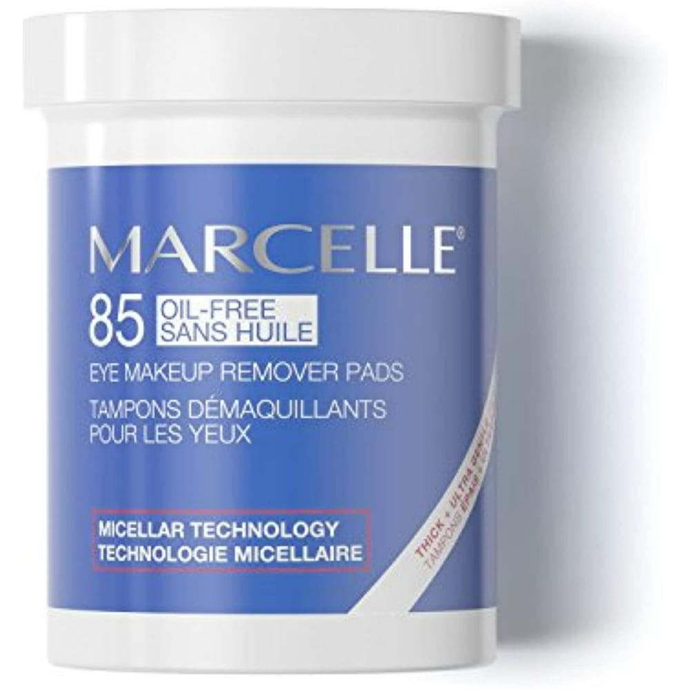 Marcelle OilFree Eye Makeup Remover Pads, 85 Pads