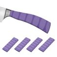 thumbnail image 1 of Uxcell Cutting Knife Handle Heat Shrink Sleeve Chef Cutter Non Slip Wrap, Oval Pattern Purple 2.2"x4.9", 1 of 6