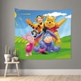 thumbnail image 2 of Winnie The Pooh Tapestry Wall Hanging Wall Art Decor Wall Tapestry For Living Room Bedroom Dorm 60x51 inch, 2 of 7