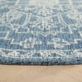 thumbnail image 3 of SAFAVIEH Micro-Loop Wesley Medallion Area Rug, Blue/Ivory, 6' x 6' Round, 3 of 8