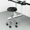 thumbnail image 5 of Mount-It! Adjustable Swivel Chair with Wheels and Leather Cushion, 5 of 6
