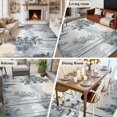 thumbnail image 5 of Watercolor Forest Area Rug 5x7 FT, Non Slip Bedroom Throw Carpet, Vintage Mountain Branches Tree Washable Soft Floor Carpet Non-Shedding Rug for Dining Room Bedside Classroom Desk, 5 of 9