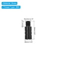 thumbnail image 2 of Uxcell 2g Dart Weights, Brass Add Accentuator 2BA Thread for Dart Accessories, Black 3Pcs, 2 of 6